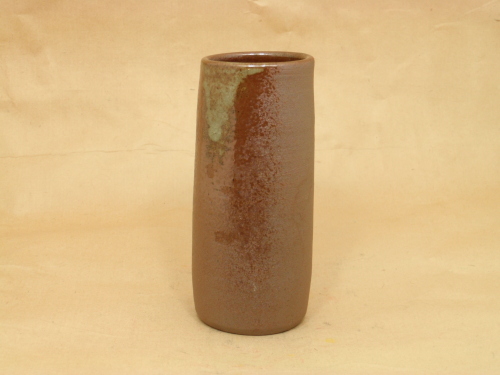 深大寺焼陶磁器 WSO-KK202「筒花器(焼締)」